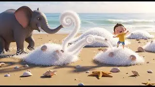 The Elephant Who Painted the Ocean | Creative Nursery Rhyme & Kids Song