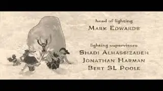 The Croods Credits TNT