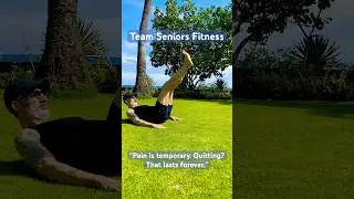 Pain is temporary. Quitting? That lasts forever #seniorsmobility #seniorsbenefits #seniorstories