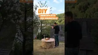 Abdeckplatte f&uuml;r die Feuerstelle! 🔥