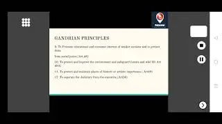 BA BCOM Open course paper HRI DPSP classification Gandhian Principles 2