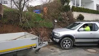 Opel Frontera im Forsteinsatz😲
