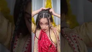 Durga Pujo easy Hair-Style #youtubeshorts #hair #hairstyle #durgapuja #durgapujo #durgapujo2023