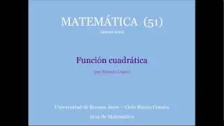 04 - Función cuadrática