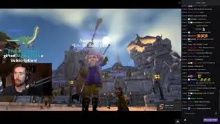 Asmongold Crashes WoW Classic Server, RAGNAROS in STORMWIND, Level 1 Hogger Raid