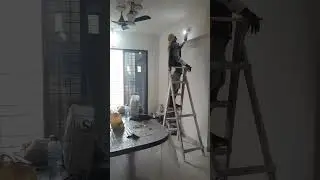 Wall sanding work #construction #painting #shorts #viral