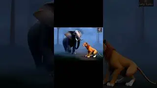 proud lion, घमंडी शेर #viral #facts #ai #cartoon #aivideo #funny #india #shortvideo #amazingfacts