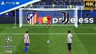 EA FC 26 - Ювентус против Атлетико Мадрид | Финал Лиги чемпионов 2026: серия пенальти [PS5 Pro 4K60]