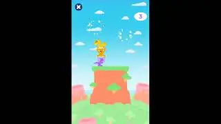 Dinosaur stacking game
