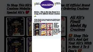 ❤️ Order Crazinos Special Kit's ❤️