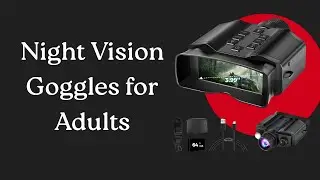 Infrared Night Vision Goggles with 10x Zoom Explained | HEXEUM Short Review
