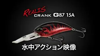 REALIS CRANK G87 15A 水中アクション