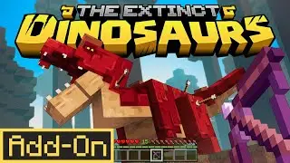 NEW The Extinct Dinosaur Add-On 🦕 Minecraft Showcase