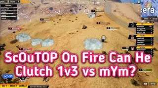 FnaticScOuTOP 1v3 Clutch vs INS | Ronak Angry On Paritosh | PMCO Regional Final
