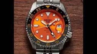 Unboxing - The Stunning Seiko 5-Mikan Orange GMT (SSK005K1) #seiko #watchunboxing #seikowatchformen
