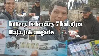 Lottery a.jok angaba February 7 kal.nagipako