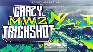 CRAZY MW2 TRICKSHOT KILLCAM!