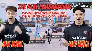 Duo AE Daybot & Krypton Gak Kasih Napas! Gameplay Brutal di Event Terbaru! #pubgmobile 3.9