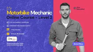 Motorbike Mechanic Course Online &ndash; Learn Motorcycle Repair & Maintenance (Beginner to Pro)