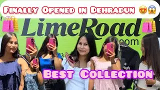 LIMEROAD is finally opened in Dehradun😍😮//Best Collection//Starting At ₹199😱#youtube #limeroad
