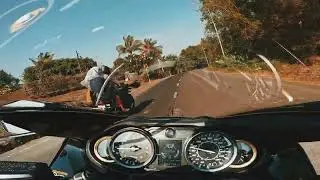 2025 BLACK SUZUKI HAYABUSA | RIDING POV | Speedometer View  | Gopro Hero 10