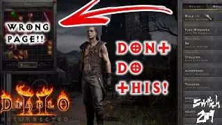 Transferring Characters With The CORRECT Stash Page! Don't Make This Mistake! - Diablo 2 Resurrected
