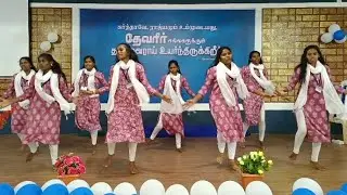 Tamil Christian New dance | Anjadhe | Latest dance | Hail Jesus IPA church Sirkali