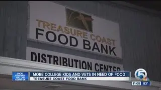 Treasure Coast Food Bank seeks to help needy vets, students