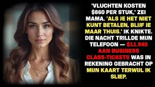 Mam: 'Vluchten $860 elk. Niet betalen? Blijf thuis.' Toen zag ik de kosten.