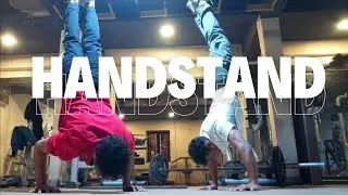 Handstand practice at home | bodyweight training