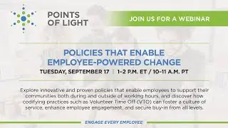 Policies That Enable Employee-Powered Change
