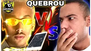 FIZ O RICK FENOMENAL QUEBRAR O CELULAR NA COPA BRASIL 😧 27 &deg; RODADA - 8 BALL POOL