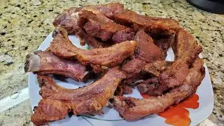 costillas fritas super fácil paso a paso