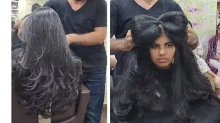 How to do multi layers hair cut style | father hair cut style | Long layers hair cut style 