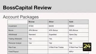 Bosscapital Full Review  2014