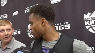 Yogi Ferrell on finding comfort with new Kings team