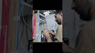 Installation of cameras @ Jhelum city with 1U Distribution Box #hikvision #nvr #cctv