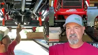 Kioti Tractor Driveline Protection - Propeller Shaft Cover Install
