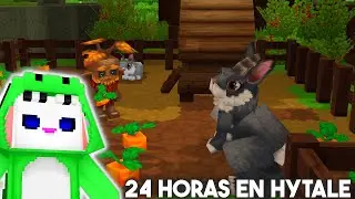 JUGANDO 24 HORAS SEGUIDAS A HYTALE (ESPERO ESTÉ BUENO) *CODIGO CONTERSTINE EN LA TIENDA DE HYTALE*