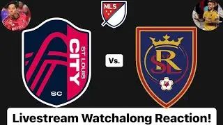 St. Louis CITY SC Vs. Real Salt Lake Livestream Watchalong Reaction