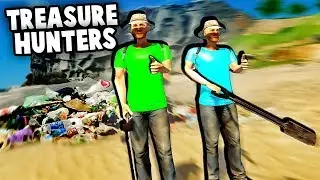 GETTING RICH! Hidden Treasure & GOLD!  (Awesome Metal Detecting Multiplayer Gold Rush! Best Finds)