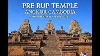 Climbing the Ancient Steps of Pre Rup Temple, Angk