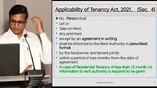 SCM on Discussion on Model Tenancy Act on 13.05.2023 by CA. Yogesh Goyal