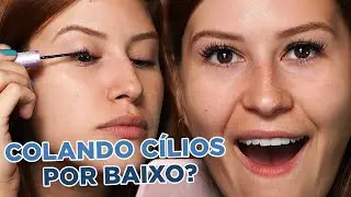 O FUNCIONA MESMO VOLTOU! O melhor jeito de colar cílios