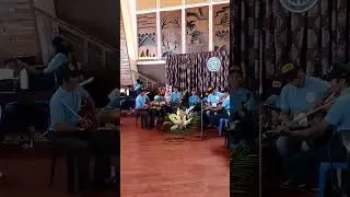 Candungao Rondalla performing during the National Tech Voc Day at Bohol Cultural Cente