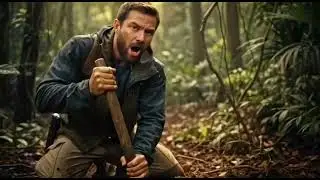 Jungle Survival ASMR 🏕️ | Rain, Fire & Forest Sounds