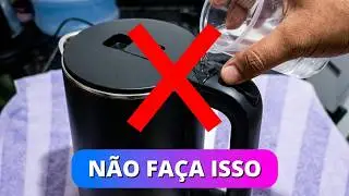 Chaleira El&eacute;trica AGRATTO AROMA 1,8L Queimou com Pouco Uso!