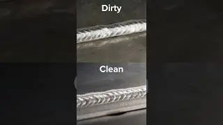 Dirty vs Clean aluminium double pulse welding with the EVOLVE MULTI 400 PULSE.#unimig #welding