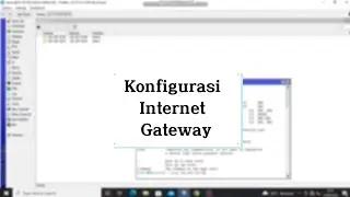 Konfigurasi Internet Gateway Di Winbox