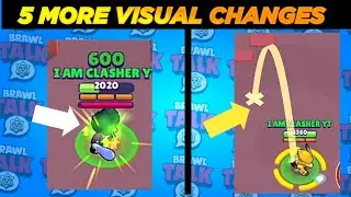 5 New Visual Changes In Brawlidays Update | Brawl Stars